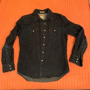 Levi’s Slim Fit Western Denim Shirt